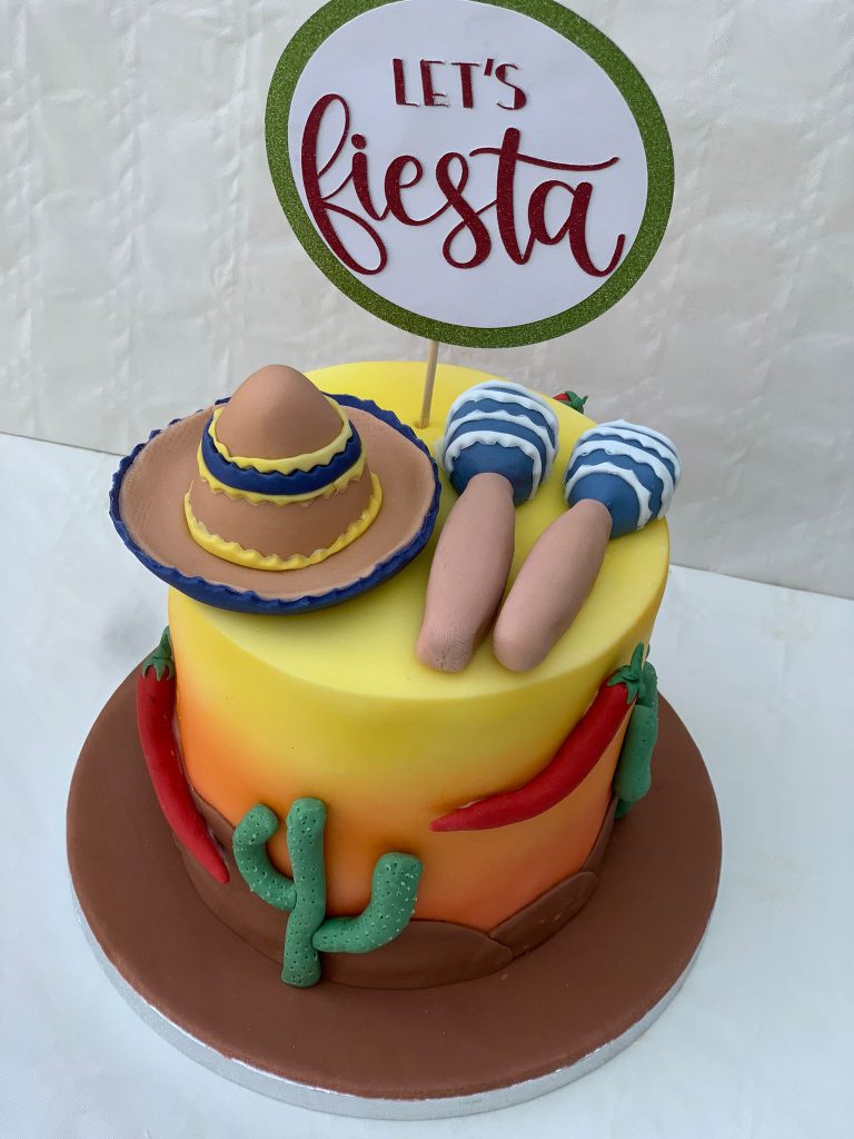 Mexican theme Cake